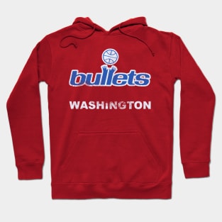 Bullets Defunct Basketball Design Hoodie